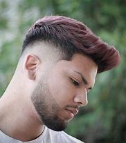 Image result for Messy Brush Up Taper Fade