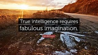 Image result for The True Sign of Intelligence Is Imagination