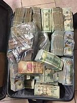 Image result for Stacks of Drug Money