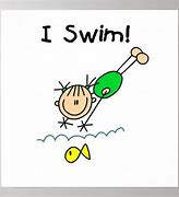 Image result for Swim Stick Figure