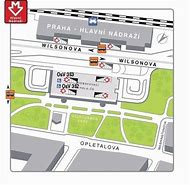 Image result for Prague Main Train Station Plan