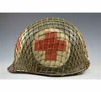 Image result for WWII Medic Helmet