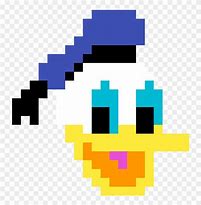 Image result for Donald Duck Pixel Art