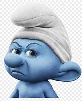 Image result for Grumpy Smurf