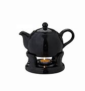 Image result for Black Ceramic Georgian Teapot