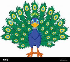 Image result for Peacock Face Cartoon