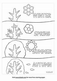 Image result for Seasons Colouring Pictures