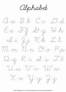 Image result for Capital Cursive Alphabet Chart