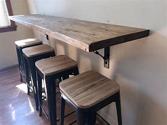 Image result for Bistro Bar Wall Mounted Table