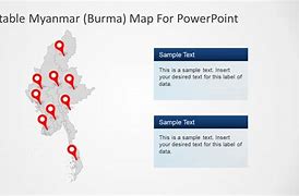 Image result for Myanmar Map for PowerPoint