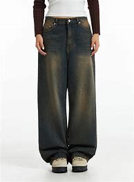 Image result for Retro Wide Leg Jeans