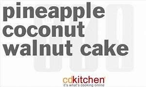 Image result for Coconut Walnut Cake