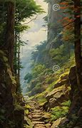 Image result for Anime Forest Path