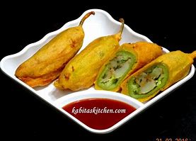 Image result for Mirchi Vada Recipe