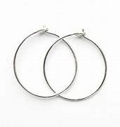 Image result for Silver Helix Hoop Earrings