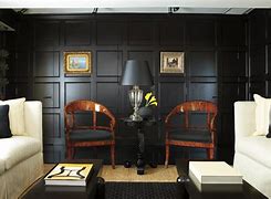 Image result for Black Wall Paneling