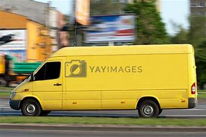 Image result for Yellow Transit Van