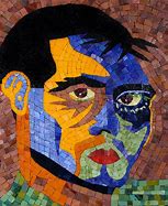 Image result for Portrait Paper Mosaic Art