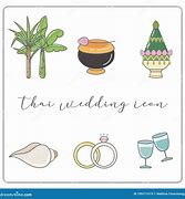 Image result for Thai Wedding Icon