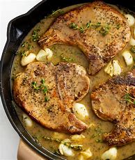 Image result for Pork Chops Food