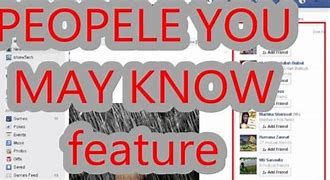 Image result for Facebook People You May Know App