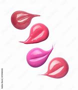 Image result for Lip Gloss Swatches with White Background