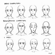 Image result for Black Anime Face Drawing Boy