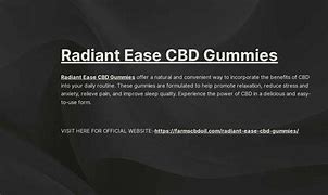 Image result for Radiant Ease CBD Gummies