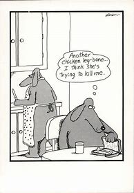 Image result for Far Side Chicken Soup Cartoon