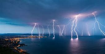 Image result for Lightning Strikes Train