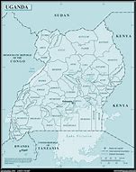 Image result for Uganda Country Map