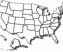 Image result for Clip Art Map of Northern Us