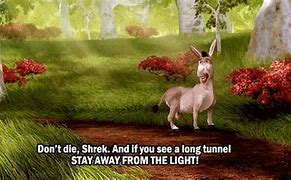 Image result for Shrek Donkey All Alone GIF