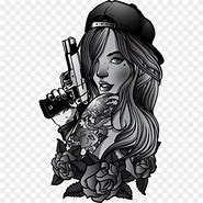 Image result for Thug Life Gangsta Girl