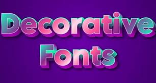 Image result for Decorative Font Logos