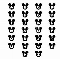 Image result for Mickey Mouse Head Font