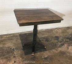 Image result for Pub Pedestal Table