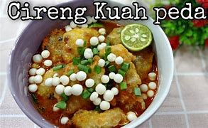 Image result for Cireng Kuah Pedas