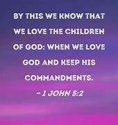 Image result for 1 John 5:2