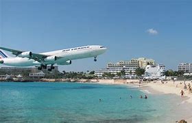 Image result for St. Martin Airport Beach