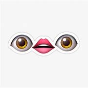 Image result for Eye Mouth Emoji Meme