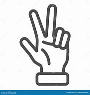 Image result for Three Finger Sign