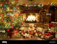 Image result for Art Deco Christmas Scene