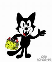 Image result for Felix the Cat Art Vibrant