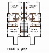 Image result for Multi Family House Plans Duplex