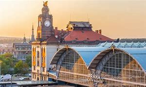 Image result for Prague Train Station in Anime