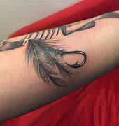 Image result for Fuchsia Flower Tattoo with a Fishing Hook