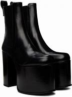 Image result for Valentino Black Boots Platform