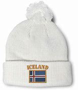 Image result for Iceland Winter Hat Flag Pom