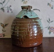 Image result for Clay Honey Pot